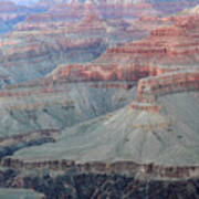 The Grand Canyon At Dusk Art Print