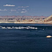 The Grand View Of Wahweap Bay Art Print