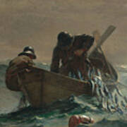 The Herring Net #6 Painting by Winslow Homer - Pixels