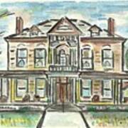 The Historic Dayton House Art Print