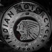 The Indian Motorcycle Logo Art Print