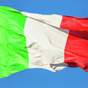 The Italy Flag Art Print