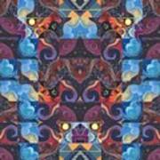 The Joy Of Design Mandala Series Puzzle 6 Arrangement 5 Art Print