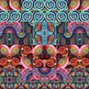 The Joy Of Design Mandala Series Puzzle 7 Arrangement 3 Art Print