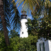 The Lighthouse In Key West Ii Art Print