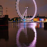 The London Eye Art Print