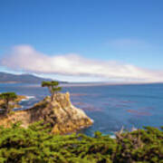 The Lone Cypress Pebble Beach Art Print