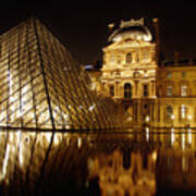 The Louvre Art Print