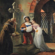 The Marriage Of Romeo And Juliet Art Print