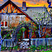 The Old Cottage Art Print