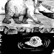 The Otter Loved The Bear Art Print