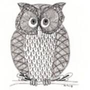 The Owl's Who Art Print