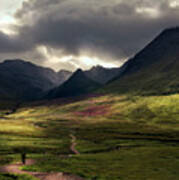 The Path To The Fairy Pools Art Print