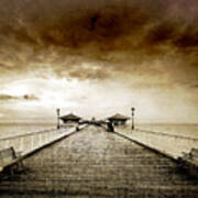 The Pier At Llandudno Art Print