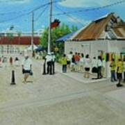 The Port Of Falmouth, Jamaica Art Print