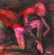 The Red Dancer Art Print