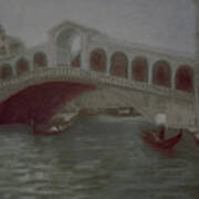 The Rialto Bridge Art Print