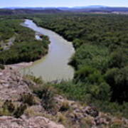 The Rio Grande River Art Print