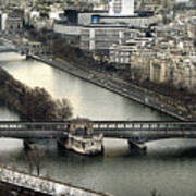 The River Seine - Paris Art Print
