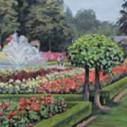 The Rose Garden Art Print