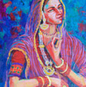 The Royal Beauty Of Rajasthan Art Print
