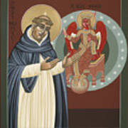 The Silence Of St Thomas Aquinas 097 Art Print