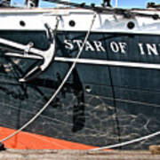 The Star Of India Ship Art Print