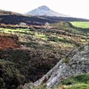 The Sugarloaf, Bray, Wicklow Art Print