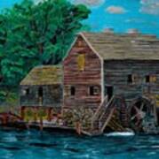The Water Mill Art Print
