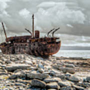 The Wreck Of Plassey Art Print