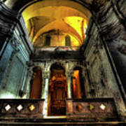 The Yellow Light Church 1 - La Chiesa Della Luce Gialla 1 Art Print