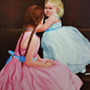 The Youngest Bridesmaid Art Print