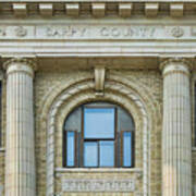 Third Sarpy County Courthouse Art Print