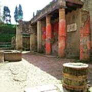 Herculaneum Ruins Art Print