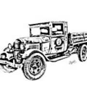 This Old Truck # 2 Art Print