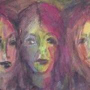 Three Sisters Art Print