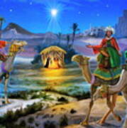 Three Wise Men Art Print