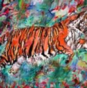 Tiger In Its Jungle Art Print