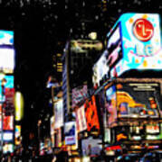 Times Square Art Print
