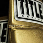 Title Boxing Gloves Art Print
