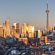 Toronto Panoramic View Art Print