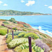 Torrey Pines And La Jolla Art Print