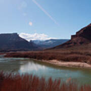 Towards Fisher Towers Art Print