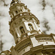 Tower Detail - Centro Gallego Art Print