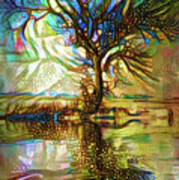 Tree Reflections Art Print