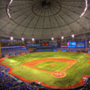 Tropicana Field Art Print