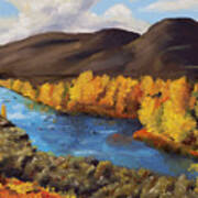 Truckee River Canyon Art Print