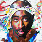 Tupac Shakur Ii Art Print