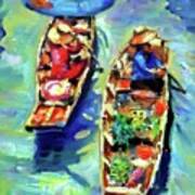 Two Boats Art Print