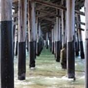 Under The Pier Art Print